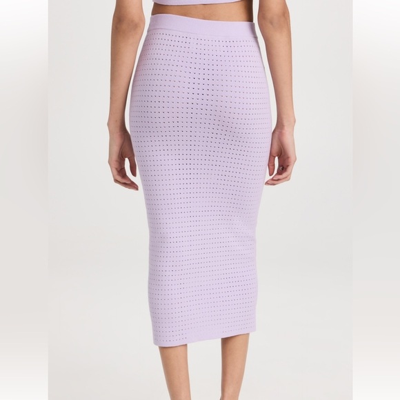 Victor Glemaud lilac pencil skirt size Medium NWT - Picture 2 of 7